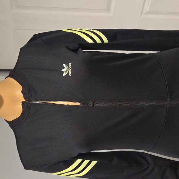Adidas Black Jumpsuit Stretchy Form-Fitting Design - Picture 6 of 12